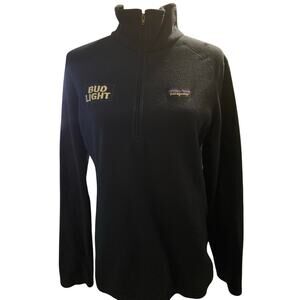 Patagonia Synchilla Snap-T Fleece 1/4 Zip Pullover, Bud Light Logo, Size Large